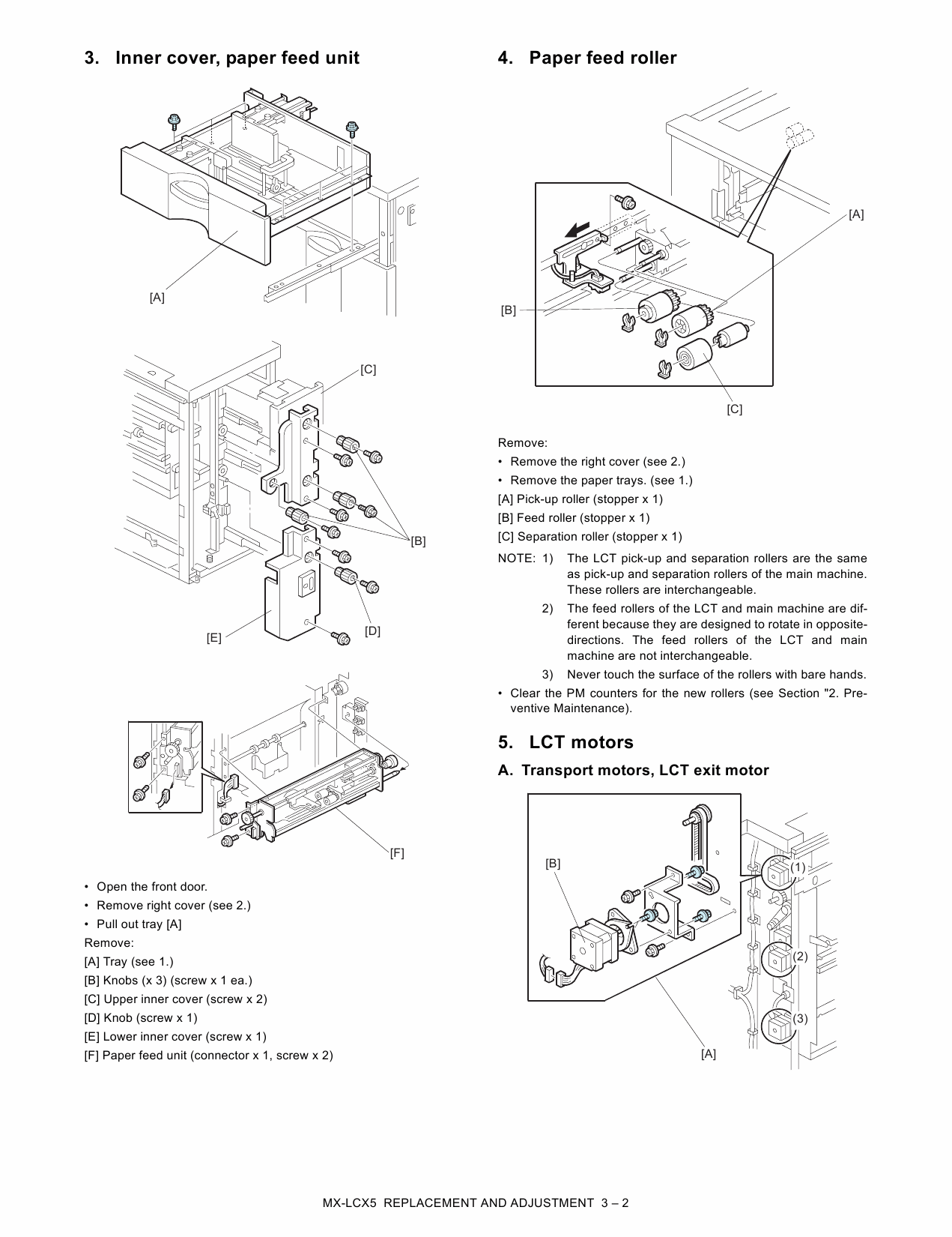 SHARP MX LCX5 Service Manual-3
